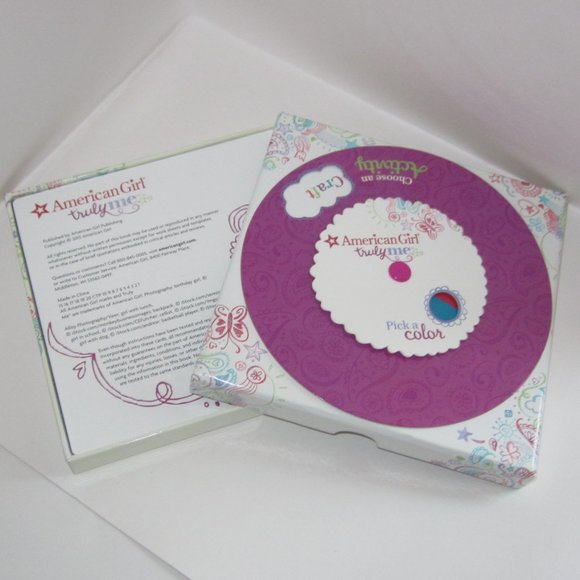 American Girl Truly Me Spinner Box - Activity Cards - Picture 3 of 5